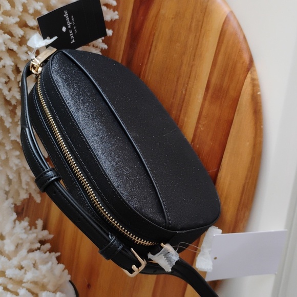 Kate Spade 💥 NWT 💥 Glittery Black Crossbody Bag. Glimmer - NEVER WORN! - Picture 8 of 17